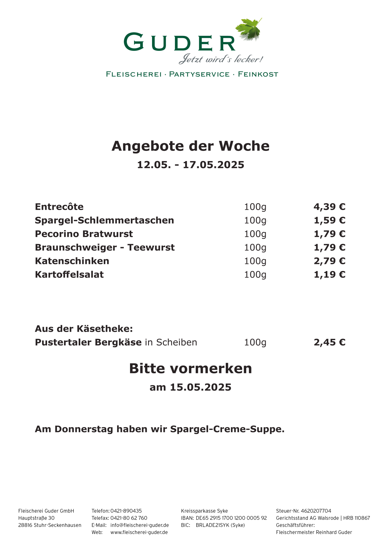 Bild mit Angeboten