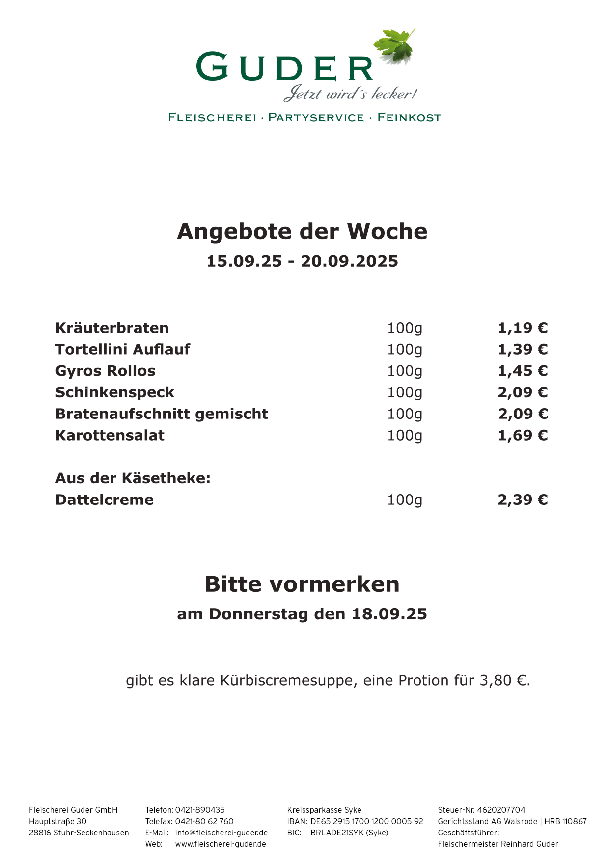 Bild mit Angeboten