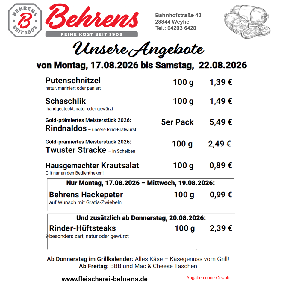 Bild mit Angeboten