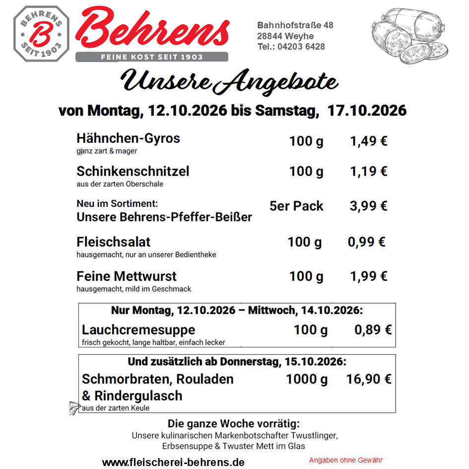Bild mit Angeboten