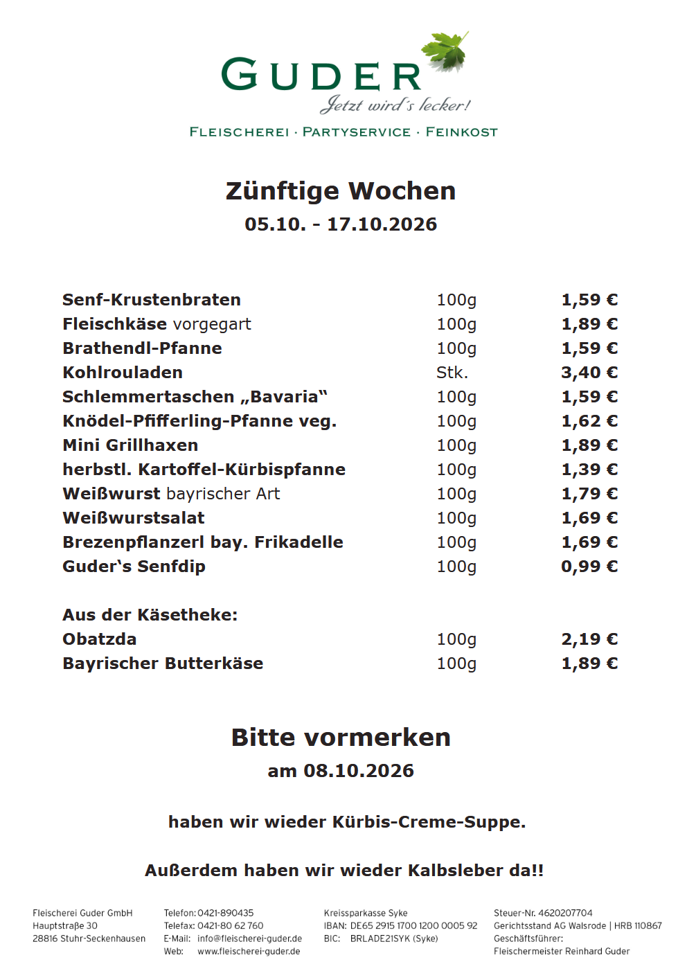 Bild mit Angeboten