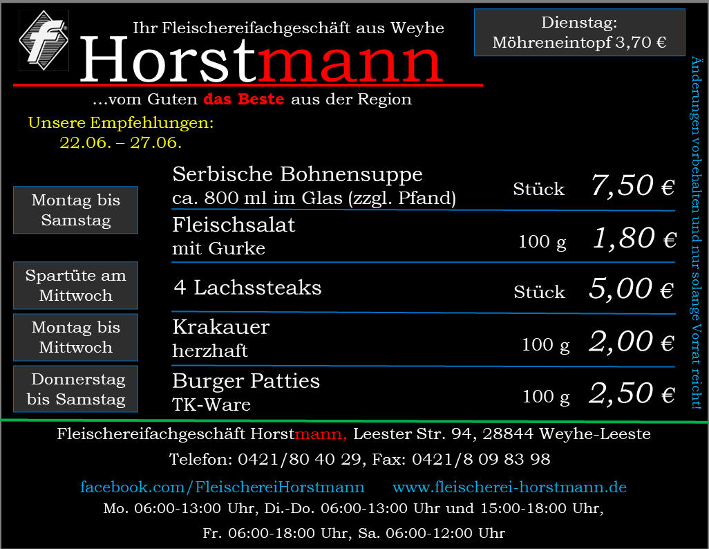 Bild mit Angeboten