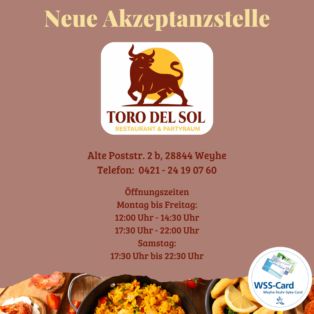 Werbung für eine neue Akzeptanzstelle