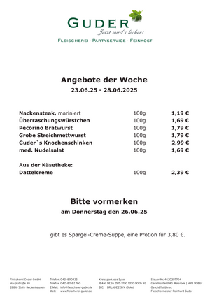 Bild mit Angeboten