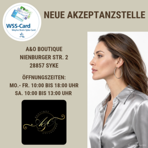 Werbung für eine neue Akzeptanzstelle