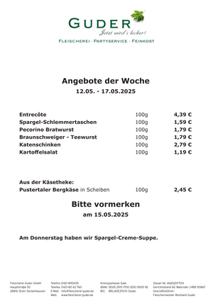 Bild mit Angeboten