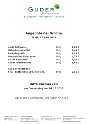 Bild mit Angeboten