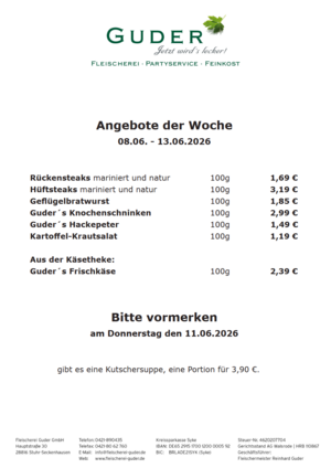 Bild mit Angeboten