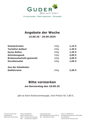 Bild mit Angeboten