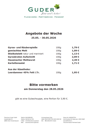 Bild mit Angeboten