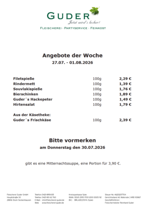 Bild mit Angeboten